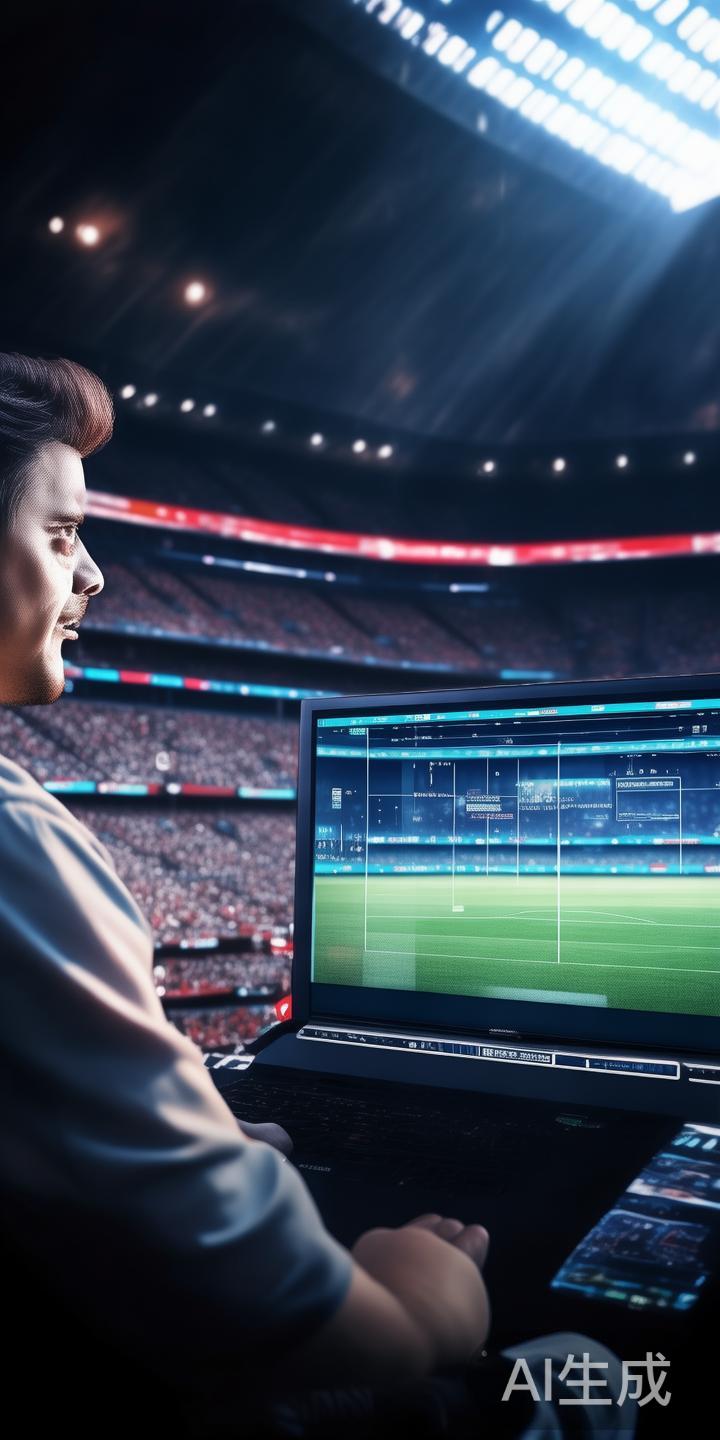 在实际案例中，比如一位足球迷通过乐鱼im体育网观看